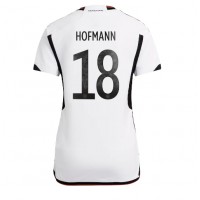 Camisa de Futebol Alemanha Jonas Hofmann #18 Equipamento Principal Mulheres Mundo 2022 Manga Curta